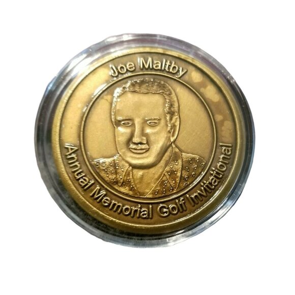 Joe Maltby Token Coin Annual Golf Invitational The Desert Rats Laughlin  SC235 - Picture 1 of 2